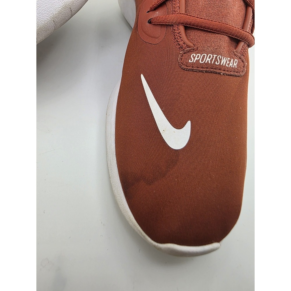 Nike Hakata Running Shoes 7Y Mars Stone Velvet Brown White Womens 8.5 - Picture 9 of 12